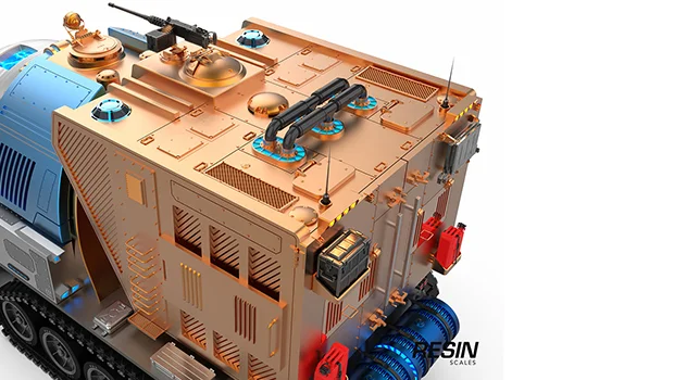 Chrono Miner RA2 1:35 scale resin kit